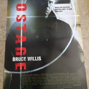 HOSTAGE - MOVIE POSTER WITH BRUCE WILLIS
